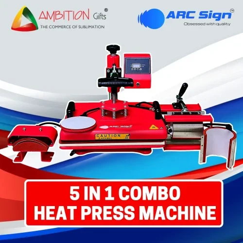 5 in 1 Heat Press Machine